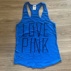 Victoria’s Secret PINK Royal Blue Tank Top